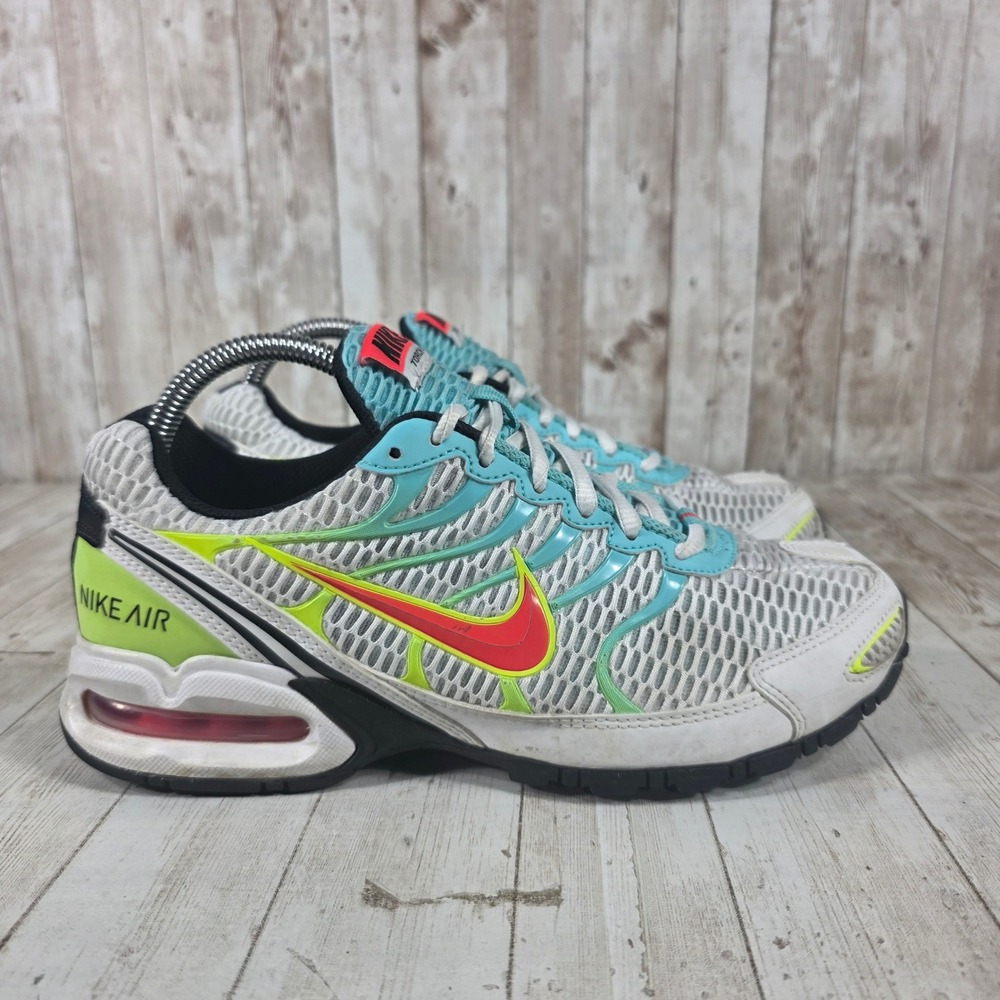 Nike Air Torch‎ 4 Women's Running Shoes Sneakers Size 8.5 White Teal Red